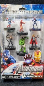 Avengers Heroclix 6 Figure Starter Set - Picture 1 of 8