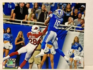 Kenny Golladay Signed Detroit Lions 8x10 Photo JSA - Picture 1 of 5