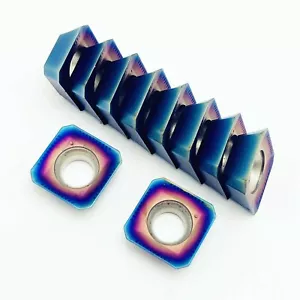 Insertos de fresado de carburo CNC de 12 mm SEKT1204AFTN ZM1135 10 piezas, para PMK Herramienta KM12 - Imagen 1 de 6