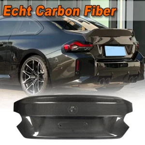 Se adapta a BMW G87 M2 Coupe 2023-2024 carbono portón trasero maletero tapa alerón - Imagen 1 de 11
