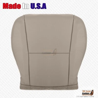 Cubierta de asiento de cuero marrón topo para parte inferior del conductor Toyota Camry 2002 2003 2004 2005 2006 Foto 1 de 4
