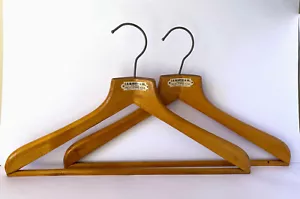 Vintage Advertising Wooden Suit hangers – T. R. Blurton & Co, Strand WC2 (Two) - Picture 1 of 4