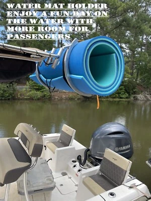 Floating Water Mat/Pad Travel/Storage Rack Solution for Center Console Boats-Alu - Image 1 of 4