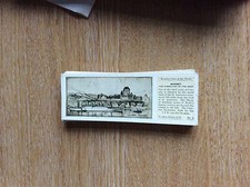 M12c Ty-phoo typhoo Tea card Wonder cities of the world no 5 quebec