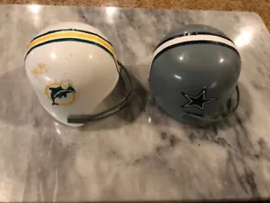 MINI CASCO FOOT BALL ANNI 80 COWBOY DELFINI - Foto 1 di 4