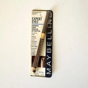 NUOVO Maybelline Expert Eyes Liner marrone castagna 0,01 oz temperamatite ipoallergenico - Foto 1 di 5