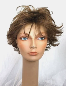 Frenchy Tony of Beverly synthetic wig Std Cap NWOT Display color 8 Brown - Picture 1 of 6