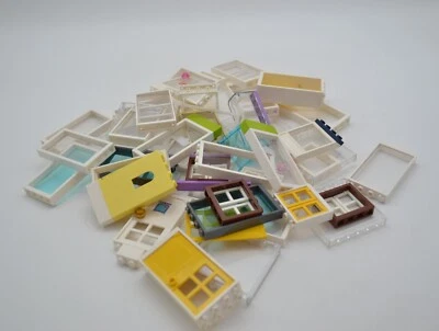 Lego Doors & Windows 1/2 Pound of Assorted Pieces, Sizes, Colors - Image 1 of 3