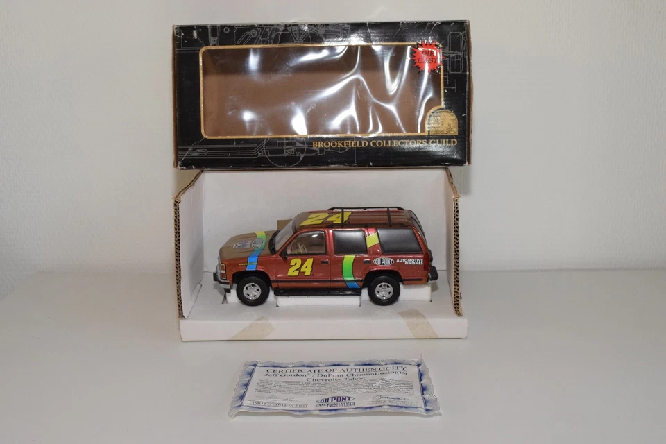 (BROOKFIELD CHEVROLET TAHOE JEFF GORDON DUPONT CHROMALUSION COME NUOVO IN SCA... - Immagine 1 di 4