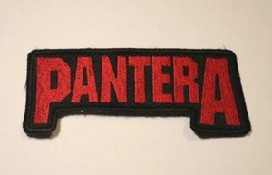 PANTERA Embroidered Patch IRON/Sew on Vulgar Display of Power 90s Metal Band - Picture 1 of 1