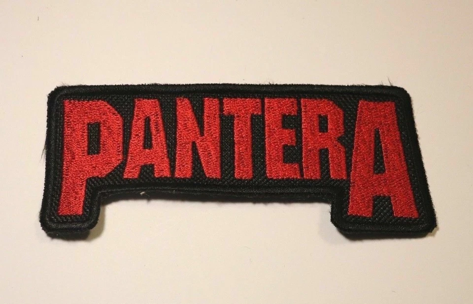 PANTERA Embroidered Patch IRON/Sew on Vulgar Display of Power 90s Metal Band - Image 1 of 1