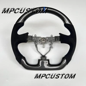 100% Real Carbon Steering Wheel fit For Subaru WRX WRX STI 2003-2007 Impreza - Picture 1 of 8