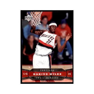 2004 Upper Deck Darius Miles Blazers #162 - Image 1 of 3