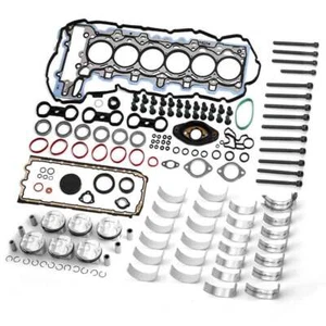 Engine Overhaul Pistons Seals Kit 11:1 Fits For BMW 525i Z4 E90 E60 E89 N52B25 - Picture 1 of 8