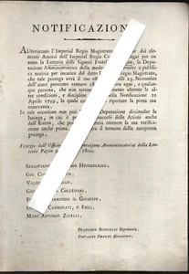 crv 117 - 1800 VENEZIA - Proroga dell'autorizzazione di una LOTTERIA - Imagen 1 de 1