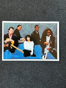 1989 The Pretenders ROOKIE Spanish Card #119 Panini Pop Stars Smash Hits