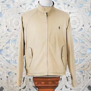 Giacca Vintage Polo Ralph Lauren Reversibile L - Beige e Plaid - Classica Preppy - Foto 1 di 16