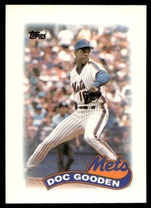 1989 Topps Major League Leaders Minis Doc Gooden New York Mets #26