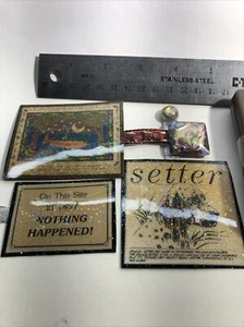 Book Marks For Books Very Lightweight Durable, Lot Of 3 Each - Picture 1 of 10
