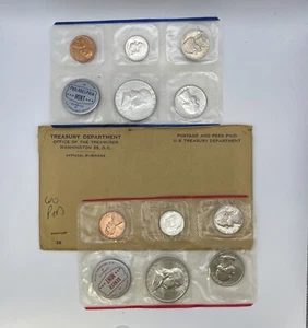 1960 U.S. Mint Silver Set - Picture 1 of 6