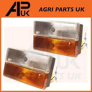 2x Lámpara de luz frontal para JCB 2CX 3CX 3CX 3D 4C 4CX Retroexcavadora Cargadora 700/30800 - Imagen 1 de 11
