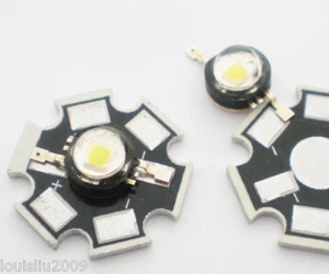 Lámpara LED de alta potencia de 20 piezas luz de color rojo 1 vatio 660 nm - Imagen 1 de 2