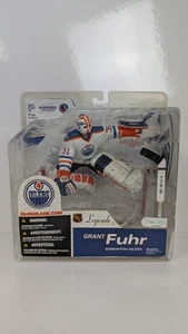 McFarlane NHL Grant Fuhr Edmonton Oilers Legends Series 2 Figure - Picture 1 of 9