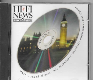 HI FI News and Record Reviews Test Disc II 99 Tracks 1989 CD Link House NM - Picture 1 of 3