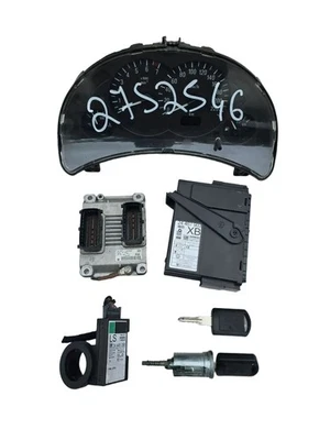 Opel Corsa C Centralina Motore Set 0261207423 2443796 AX - Immagine 1 di 4