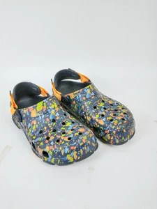 Crocs Unisex Classic All Terrain verstellbare Clogs mehrfarbig Splatter Design J6 - Bild 1 von 8