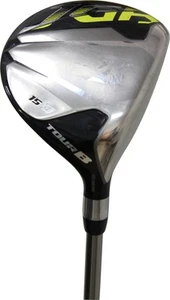 Left Hand Bridgestone Tour B JGR 15* 3 Wood Regular Graphite -1.25 Very Good - Picture 1 of 3