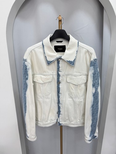 Giacca monogramma Fendi sbiancata FF 50 139647937