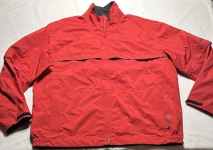 Nike Golf Convertible Jacke Herren XL Storm Fit Full Zip Langarm Rot - Bild 1 von 13
