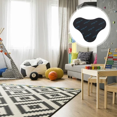 12 Pcs Anti-slip Fixing Patch Grippers for Mats on Carpet Non Skid Rug Pad Rugs - Image 1 of 4