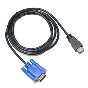 Männlich zu männlich HDMI-Kompatibel zum VGA-Kabel 1-5m Computer draht - Picture 1 of 8