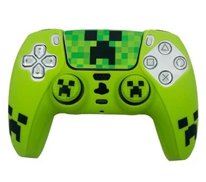 PS5 Controller nur Aufkleber - 1 Stück - grünes Motiv - Bild 1 von 3