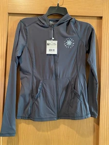 Salt Life Women’s Dark Charcoal SLX Performance Zip Up Hoodie Jacket NWT Size XS - Picture 1 of 5