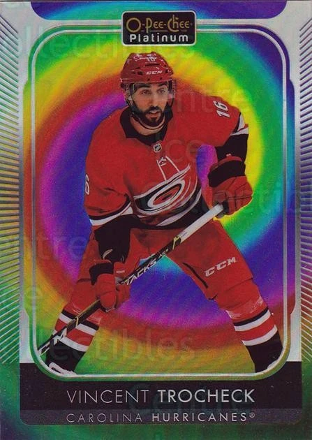 2021-22 O-Pee-Chee Platinum Rainbow Color Wheel #143 Vincent Trocheck - Image 1 of 1