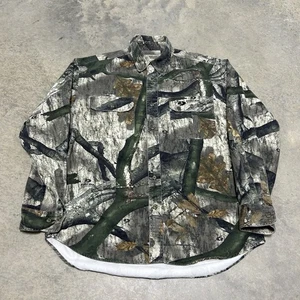 Vintage Russell Outdoors Mossy Oak Long Sleeve Hunting Shirt Men’s Size L - Picture 1 of 4