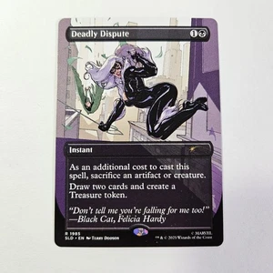 Deadly Dispute Marvel's Spider-Man: Villainous Plot Secret Lair SLD MTG 1985 - Imagen 1 de 2