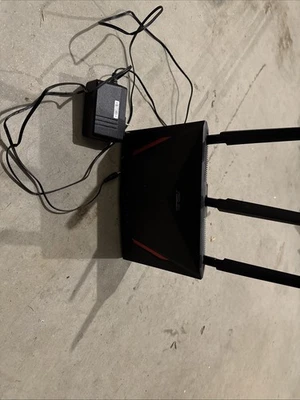 ASUS AC2900 Dual Band Gigabit WiFi Gaming Router - Black (RT-AC86U) - Image 1 of 2