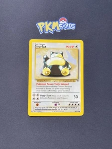 Juego de cartas coleccionables Pokémon Snorlax Legendary Collection 64/110 regular raro LP. - Imagen 1 de 3