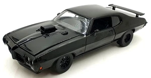 Acme 1/18 Scale A1801217 - 1970 Pontiac GTO Judge Justified - Black - Picture 1 of 6