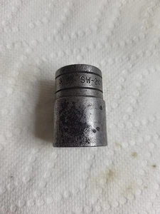 Snap-on Tools SW241 Shallow Chrome Socket 1/2" Drive 3/4" 12Pt USA Snap On SW - Foto 1 di 6