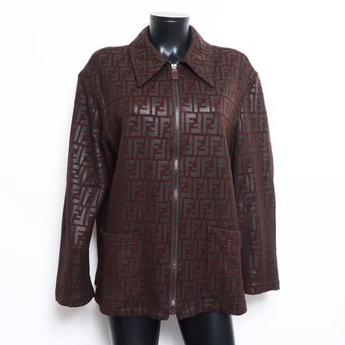 Giacca Zucca FENDI taglia 42 marrone WS9739
