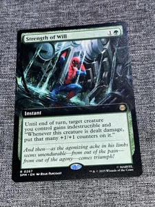 Strength of Will (Extended Art) (Non Foil) 0267 MTG Spider-Man - Picture 1 of 2