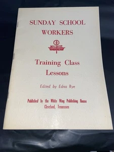 Church Of God Of Prophecy COGOP Sunday School Workers Training Class Lessons VTG - Foto 1 di 5