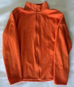 Old Navy Fleece Full Zip Jacket; Orange; MEN'S L; Pre-Owned; No Damage - Picture 1 of 5