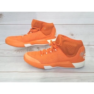 Adidas NBA Techfit Boost Shoes Size 14 Orange Signed 2015 RARE DEV SAMPLE  - Picture 1 of 24