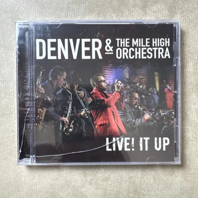 DENVER & THE MILE HIGH ORCHESTRA - Live It Up! - CD - BRAND NEW/STILL SEALED Foto 1 de 3